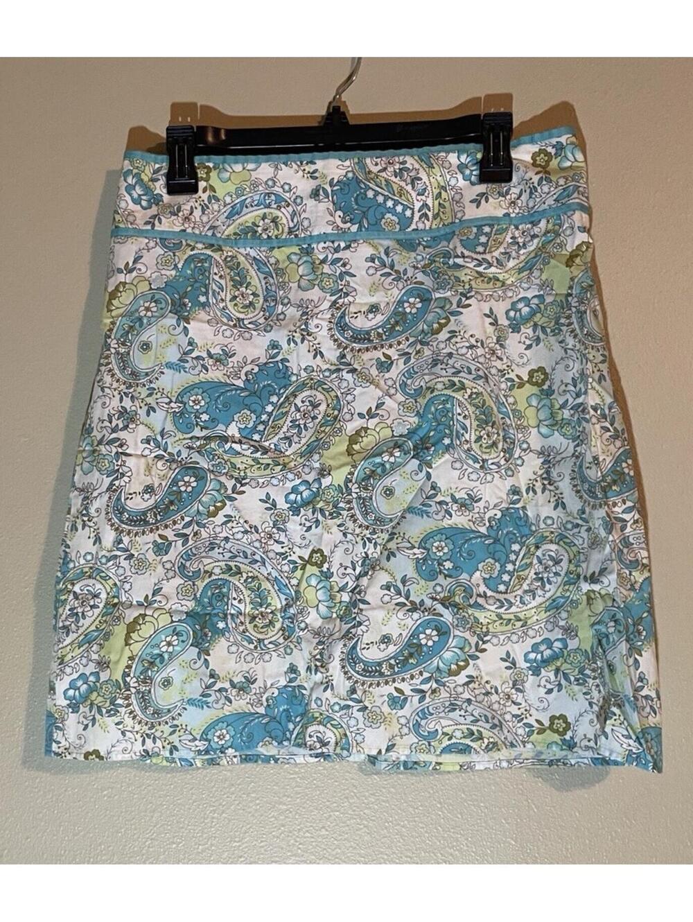 Tracy Evans Mini Skirt light blue floral size 11